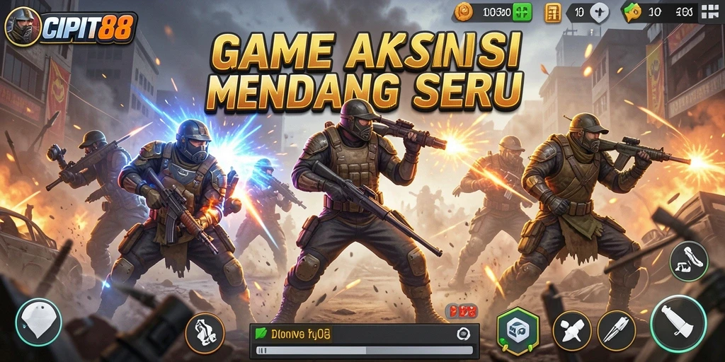Tampilkan momen seru dari gameplay CIPIT88 yang mendebarkan.
