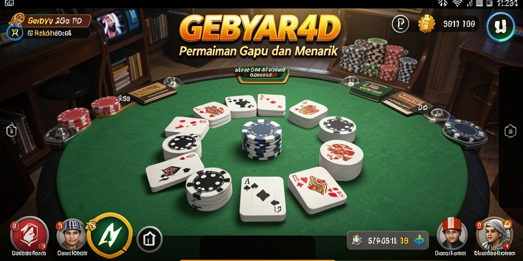 Tampilan screenshot gameplay GEBYAR4D yang menarik dan seru.