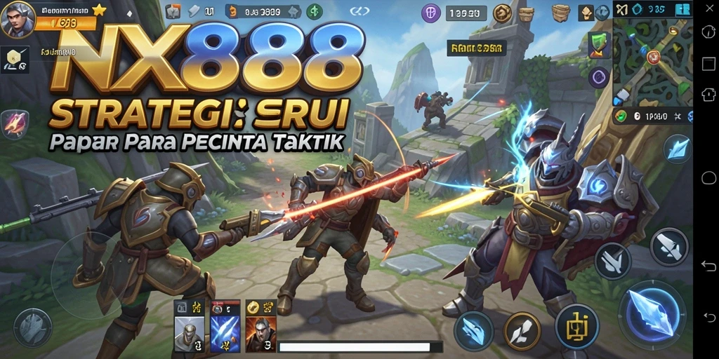 Tampilan gameplay NX888 yang penuh strategi dan tantangan.