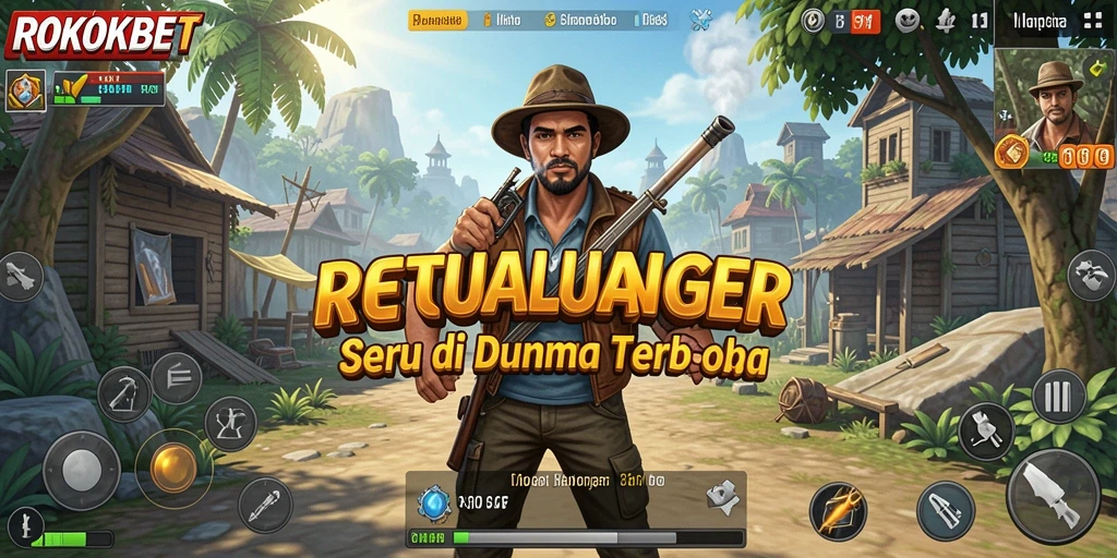 Menampilkan aksi seru dalam dunia terbuka ROKOKBET.