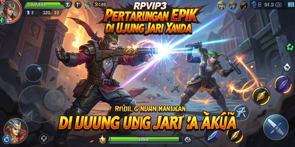 Tampilan aksi intens RPVIP3 dalam pertarungan Fighting.