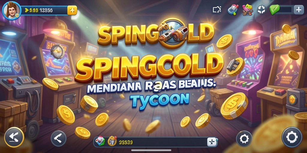 Tampilan gameplay Tycoon yang menarik dan mendalam di SPINGOLD.