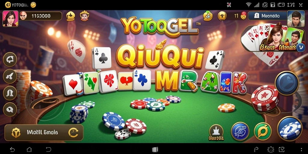 Tampilan Game QiuQiu YOTOGEL dengan gameplay penuh aksi.